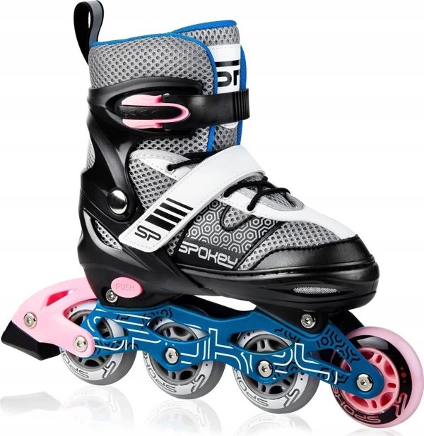 Rolki Spokey Arya rekreacyjne regulowane szare r. 38-42