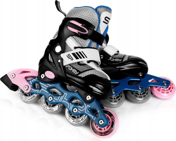 Rolki Spokey Arya rekreacyjne regulowane szare r. 38-42