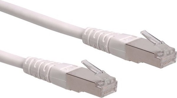 Roline ROLINE S/FTP- (PiMF- )Patch Cable Kat.6, white 10m (21.15.1386)