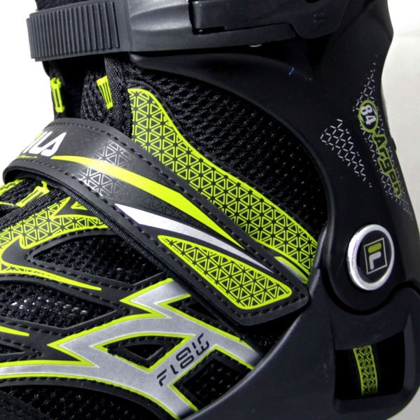 Fila Argon Roller Skates, 84mm, ABEC 7, Μαύρα, Νούμερο 42