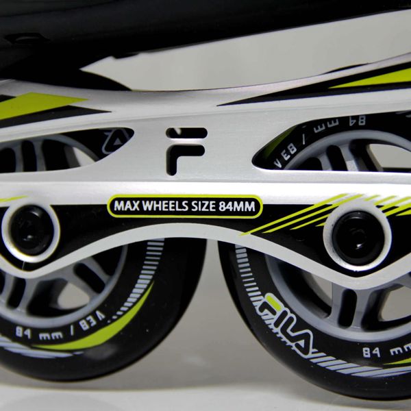 Fila Argon Roller Skates, 84mm, ABEC 7, Μαύρα, Νούμερο 42