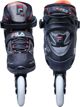 Fila Legacy Pro 100 Roller Skates Ταχύτητας, Ανδρικά Πατίνια για Γρήγορο Πατινάζ, Μαύρα, Μέγεθος 43