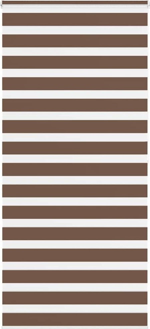 Ρόλετα Zebra vidaXL, Σχέδιο Σημύδας, Πολυεστερική, Πλάτος 110,9 cm