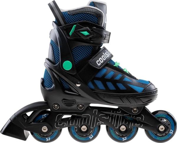 CoolSlide Wonton YB Ρυθμιζόμενα Πατίνια Roller, ABEC-7, Μαύρα, Μέγεθος 40-43