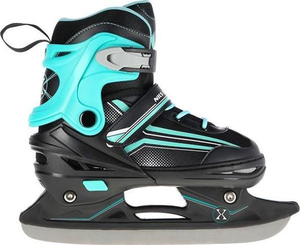 Nils Extreme NH18190 Ρυθμιζόμενα Παιδικά Inline Skates & Παγοθus 2σε1 Black-Blue S (29-33)