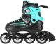 Nils Extreme NH18190 Ρυθμιζόμενα Παιδικά Inline Skates & Παγοθus 2σε1 Black-Blue S (29-33)