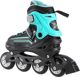 Nils Extreme NH18190 Ρυθμιζόμενα Παιδικά Inline Skates & Παγοθus 2σε1 Black-Blue S (29-33)