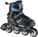 Nils Extreme NH18191 Ρόλερς και Παγοpatina 2 σε 1 Ρυθμιζόμενα Μαύρο-Μπλε M (34-38)
