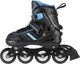 Nils Extreme NH18191 Ρόλερς και Παγοpatina 2 σε 1 Ρυθμιζόμενα Μαύρο-Μπλε M (34-38)