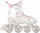 Nils Extreme NH18188A Ρυθμιζόμενα Παιδικά Πατιν-Roller 2 σε 1 Γκρι/Ροζ Μέγεθος L (39-43) ABEC-7
