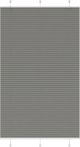 VidaXL Ρολέ Πλισέ Κλασικό, Σκίασης, Ανθρακί, 120x200 εκ.