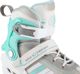 Nils Extreme NH18191 2 σε 1 Ρυθμιζόμενα Rollers & Παγοπέδιλα Λευκό/Μπλε Μέγεθος M (34-38)