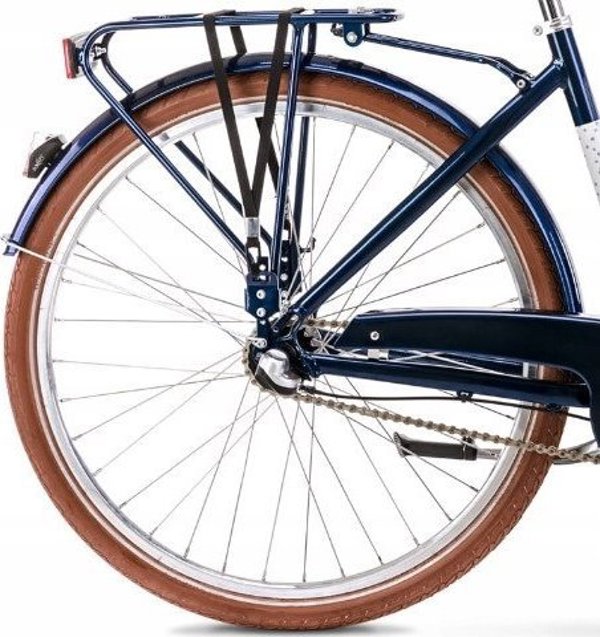 Romet Dviratis Romet Pop Art Classic 28" Alu 2022 blue mat-20" / L (Dydis: 20" / L)