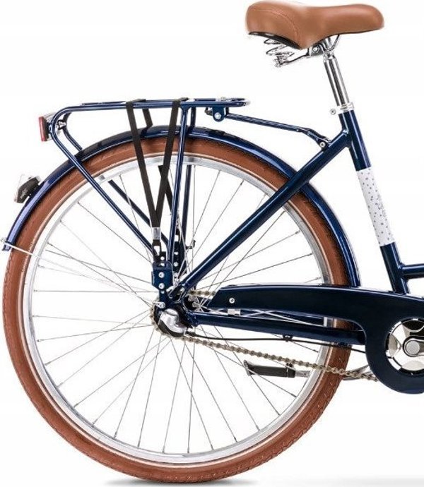 Romet Dviratis Romet Pop Art Classic 28" Alu 2022 blue mat-20" / L (Dydis: 20" / L)