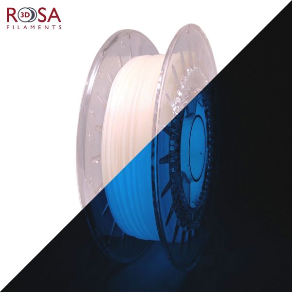 Νήμα PLA ROSA3D φθορίζον-μπλε (ROSA3D-3228)