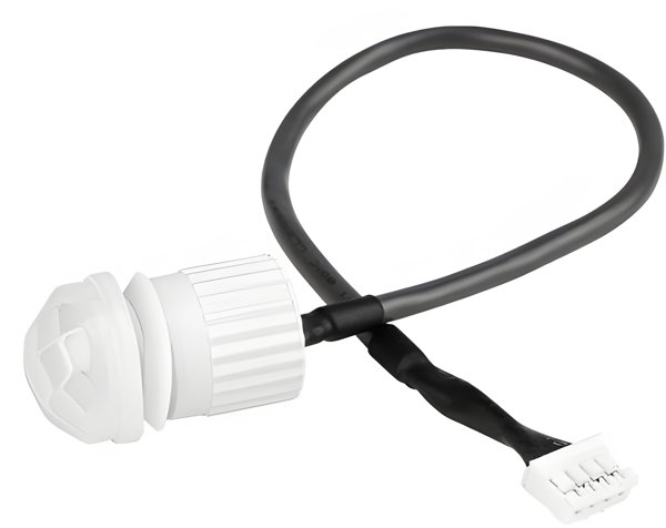 Rosfix Αισθητήρας κίνησης λυκόφωτος LED με PIR και καλώδιο υπερύθρων, σένσορας 360°