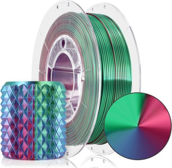 ROSA3D Filament ROSA3D PLA Magic Silk 1,75mm Aurora 300g
