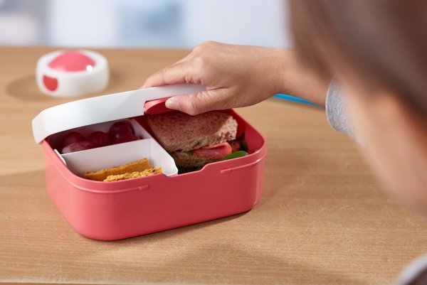 Rosti Mepal Lunchbox Campus Animal Friends, Παιδικό Φαγητοδοχείο, Λευκό