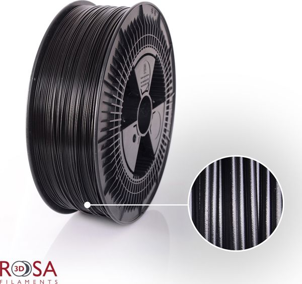 Νήμα ROSA3D PETG μαύρο (ROSA3D-2925)