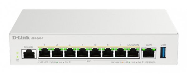 Router D-Link DBR-600-P/E Business PoE Dual-WAN VPN