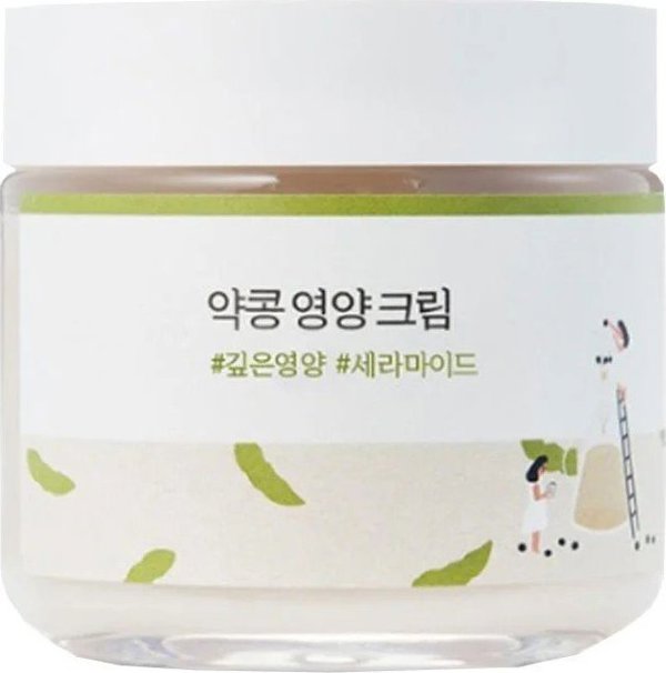Round Lab Soy Bean Nourishing Cream - Κρέμα Θρέψης με Σόγια και Αδενοσίνη - 80 ml