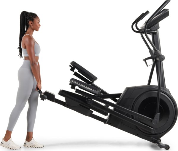 Rower eliptyczny programowany NordicTrack AirGlide LE z wyswietlaczem LCD