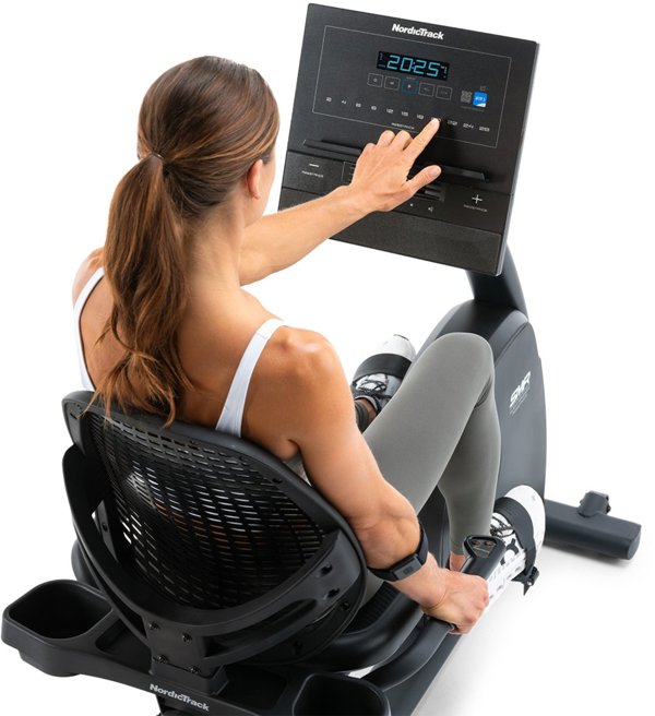 Rower programowany poziomy NordicTrack G LE z wyswietlaczem 5 LCD