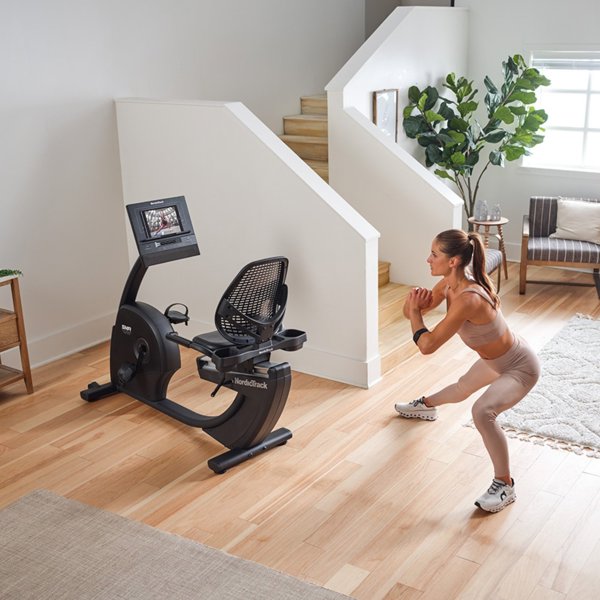 Rower programowany poziomy NordicTrack G LE z wyswietlaczem 5 LCD