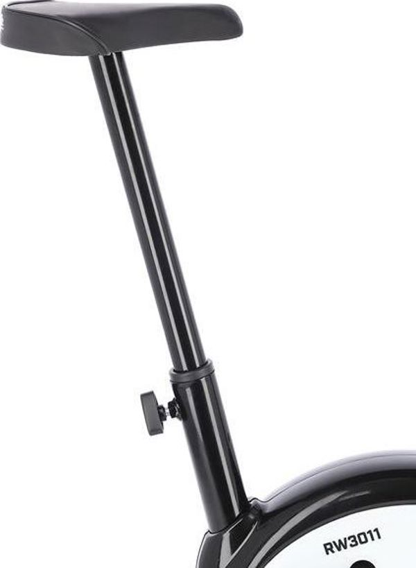 Rower stacjonarny One Fitness treningowy mechaniczny RW3011 czarno-bialy