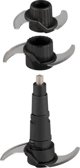 Cloer 6829 Πολυκόπτης Multi Chopper, 1.2L, Γυάλινο Μπολ, Ανοξείδωτο Ατσάλι/Μαύρο