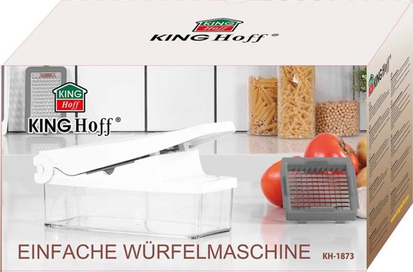 KingHoff Πολυκόπτης Λαχανικών KH-1873 με Ανταλλάξιμες Λεπίδες