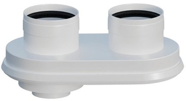 ROZDZIELACZ SYSTEMU PP DN60/100 2X80 HORYZ. USZCZ.