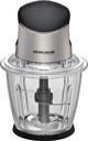 Rommelsbacher MZ 500 Τεμαχιστής 500W με Γυάλινο Δοχείο 1.5L, Ανοξείδωτα Μαχαίρια, Μαύρος/Inox