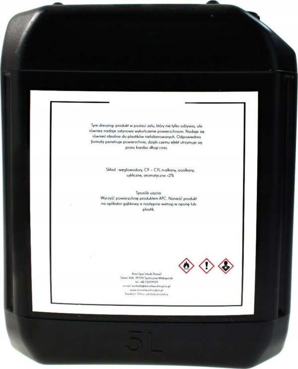 RR Customs Daniel Washington Γυαλιστικό Ελαστικών 5L