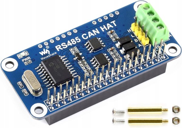 RS485 CAN HAT - nakladka dla Raspberry Pi - Waveshare 14882