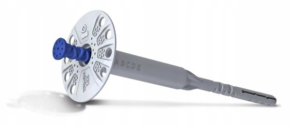 R-TFIX-8M Kolek fasadowy 8/195mm με μεταλλικό καρφωτό πείρο