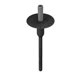 R-TFIX-8S Kolek fasadowy wkrecony 8/175mm z obtryskiem, czarny, odporny na UV