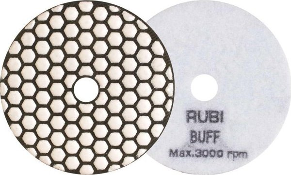 Rubi Επίστρωμα Γυαλίσματος 100mm για Στεγνό Γυάλισμα