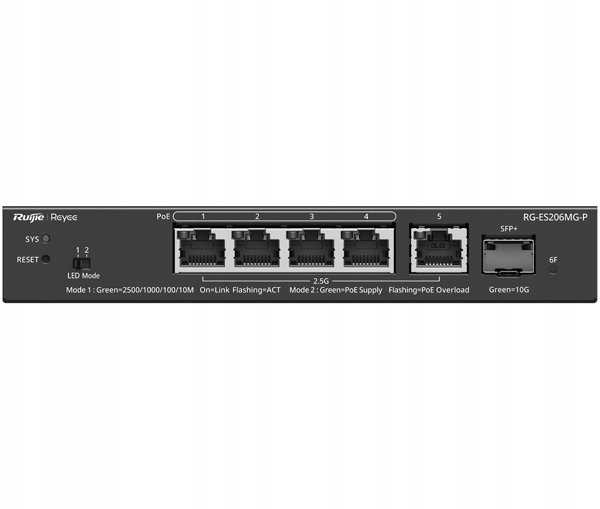 Ruijie Reyee RG-ES206MG-P Smart Switch