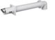 Vaillant Οριζόντιος Σωλήνας Αέρα-Καυσαερίων 82/125mm, L=750mm με Ανεμοθώρακα (DWZ)