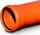 Magnaplast Σωλήνας Αποχέτευσης PVC-U SN8 400/3000mm 11.7kg Συμπαγής Εξωτερικής Χρήσης