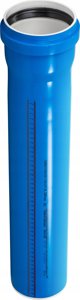 Σωλήνας αποχέτευσης UdBEM 160x4.9x2000 ULTRA-dB χαμηλού θορύβου μπλε