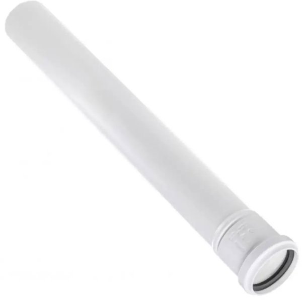 SpiroFlex Σωλήνας Εξάτμισης Πολυπροπυλενίου 80mm, Μήκος 2m, Γκρι