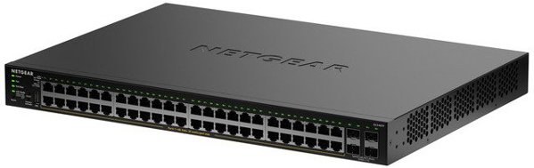 S350 Series 48-Port Gigabit Ethernet PoE+ Smart Managed Essentials Switch with 4 Dedicated SFP Ports