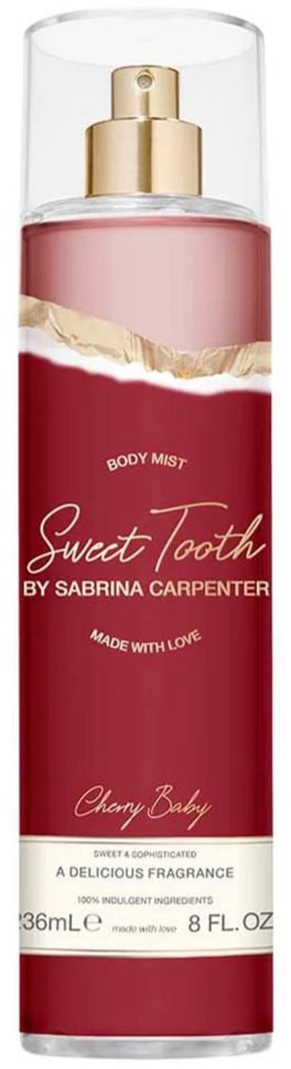 Sabrina Carpenter Sweet Tooth Cherry Baby Body Mist 236ml