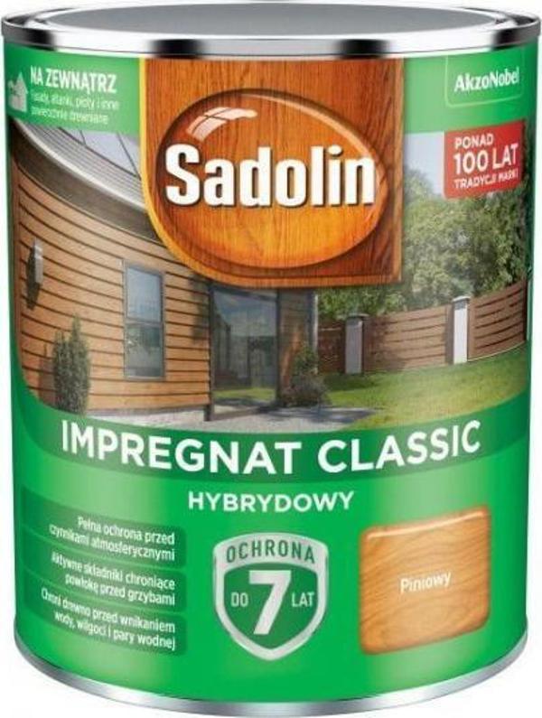 Sadolin SADOLIN IMPREGNAT CLASSIC HYBRYDOWY 7 LAT PALISANDER 0.75L () - 406600