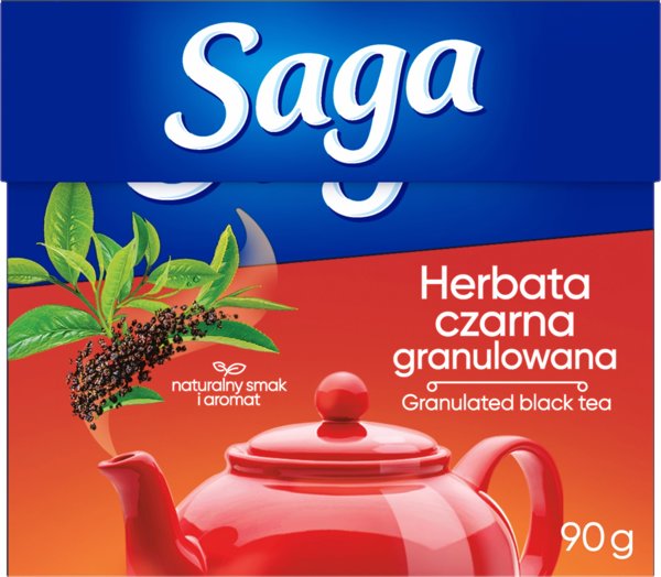 Saga Τσάι Κοκκώδες, 90g