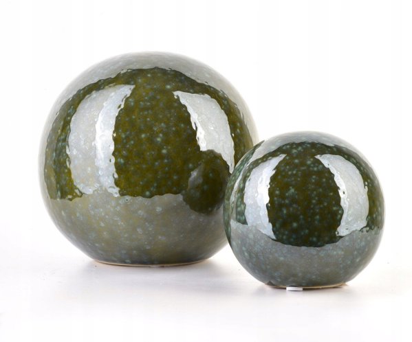 SAGGIO GREEN Διακοσμητική σφαίρα 10X10XH9,5 πράσινη