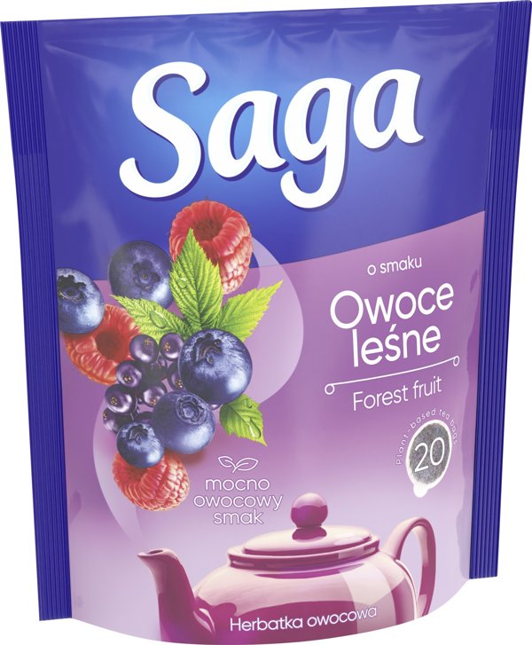 Τσάι Saga Φρούτα του Δάσους, 20 Φακελάκια