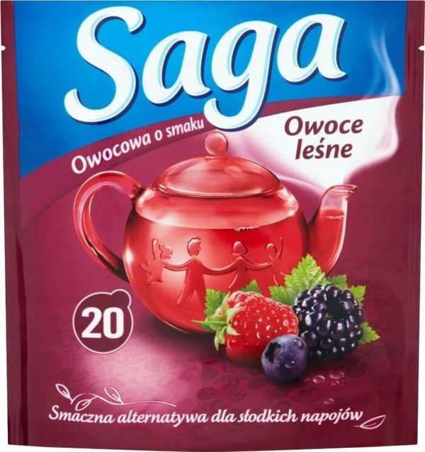 Τσάι Saga Φρούτα του Δάσους, 20 Φακελάκια